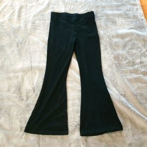 Black flared pants from Target
